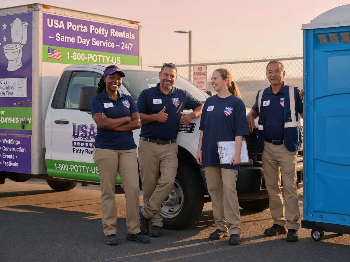 Porta Potty Rental company in Hunter, ND